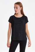Black ICHI Rebel Top