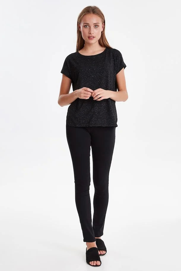 Black ICHI Rebel Top