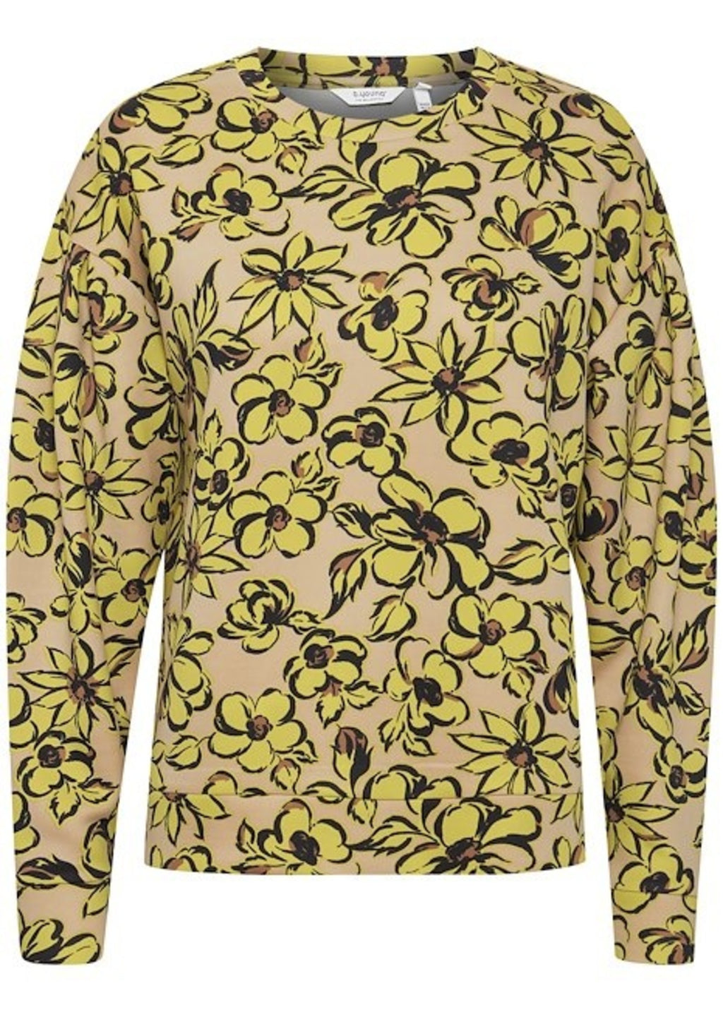 Chandail Sellah Beige/Jaune B.Young