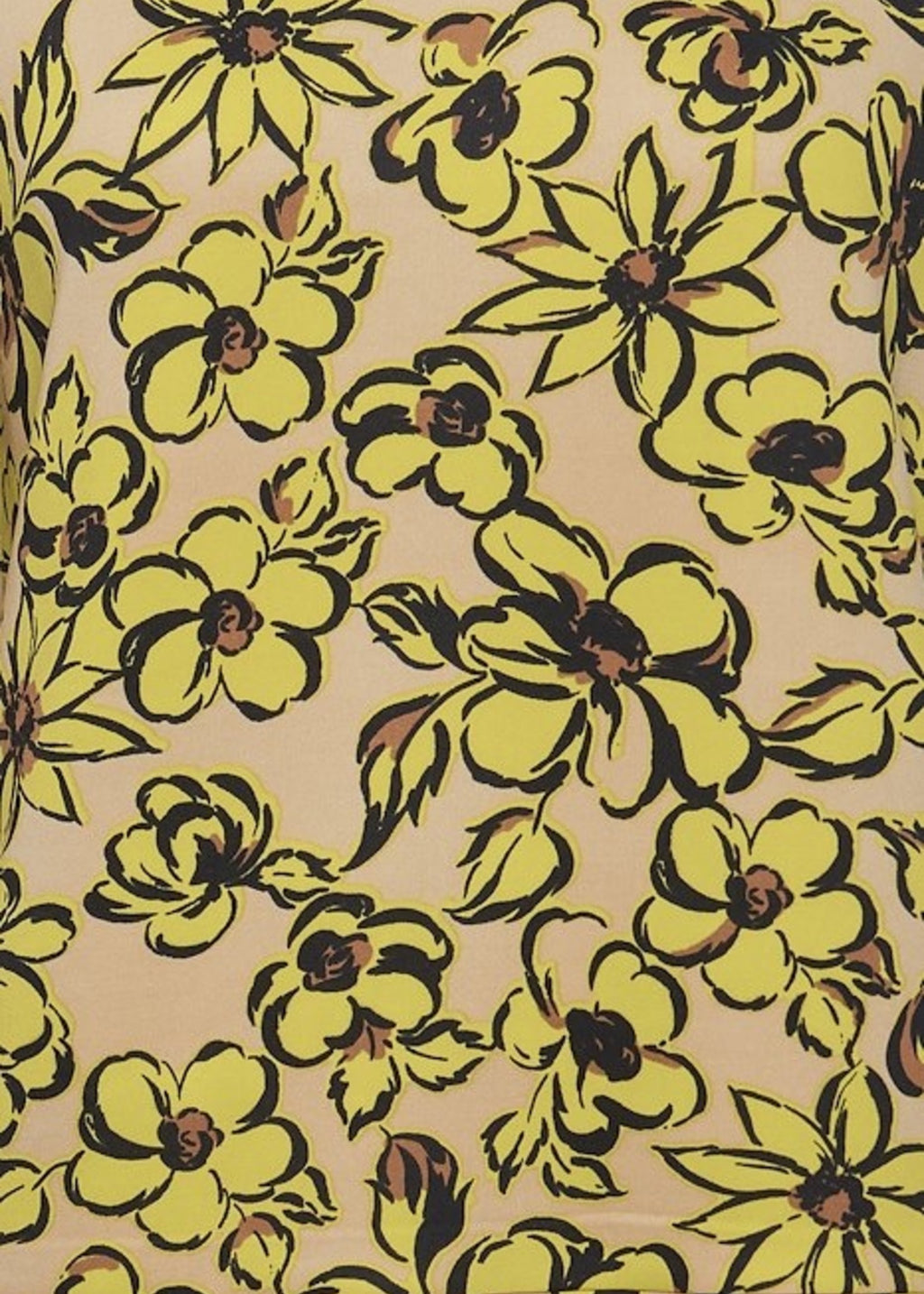 Chandail Sellah Beige/Jaune B.Young