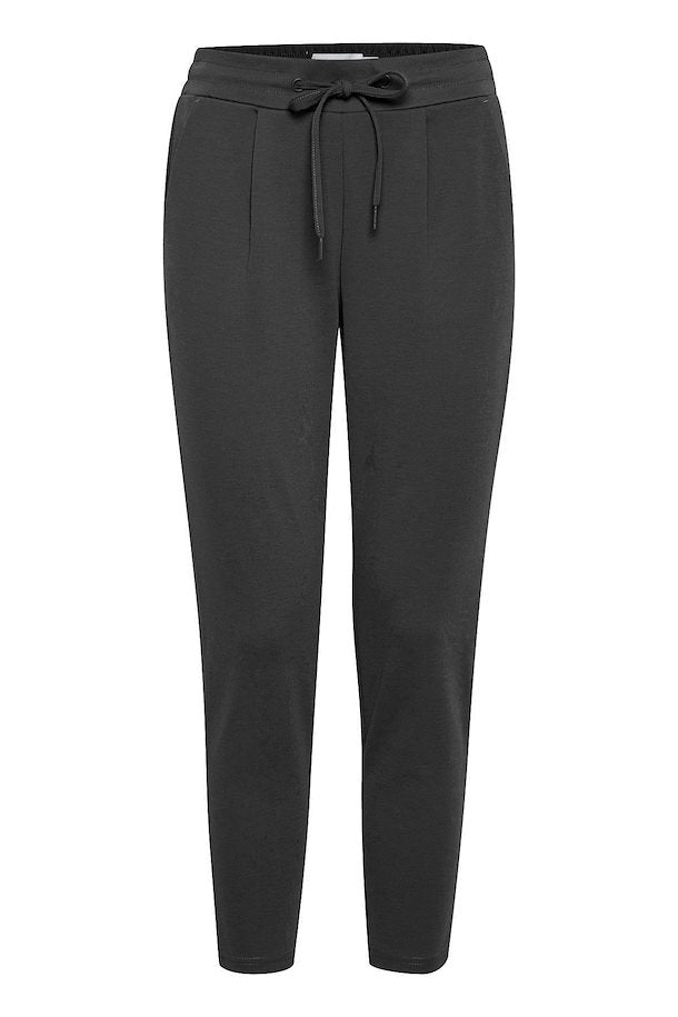 Pants Kate Dark Grey Melange Ichi
