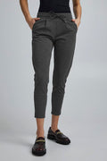 Pants Kate Dark Grey Melange Ichi