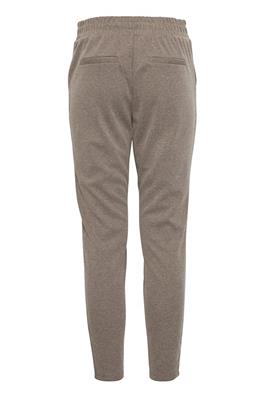 Ichi Kate Pique Trousers Taupe