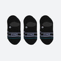 Stance Black STP Basic 3-Pack Low Socks