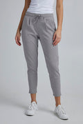 Trousers Kate Grey Melange Ichi