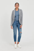 Jacket Kate Grey Melange ICHI