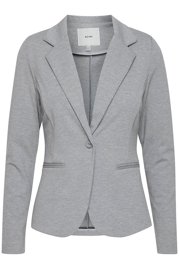 Jacket Kate Grey Melange ICHI