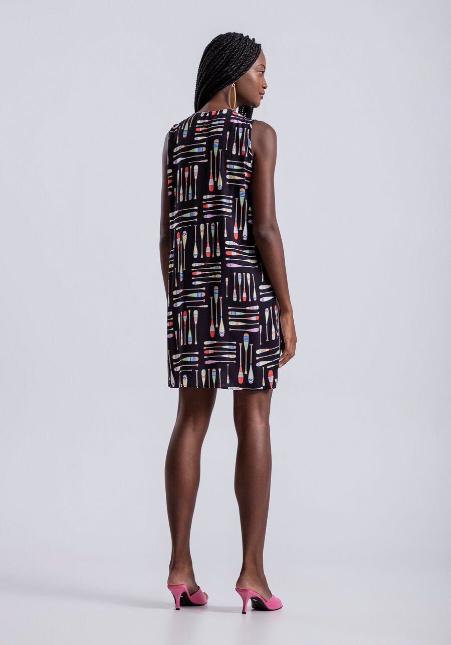 Robe Canoe Noir Lez a Lez