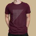 T-Shirt Trianligne Burgundy Baltrakon