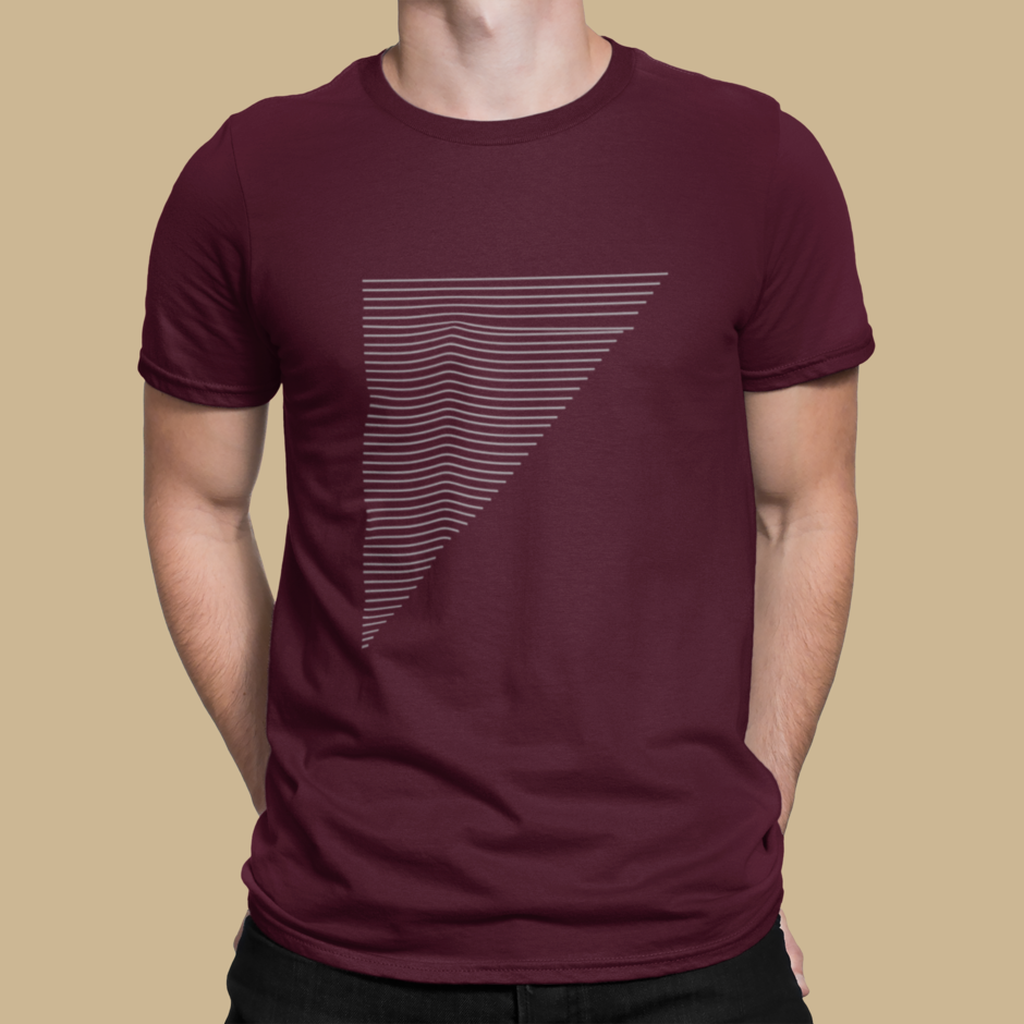 T-Shirt Trianligne Burgundy Baltrakon