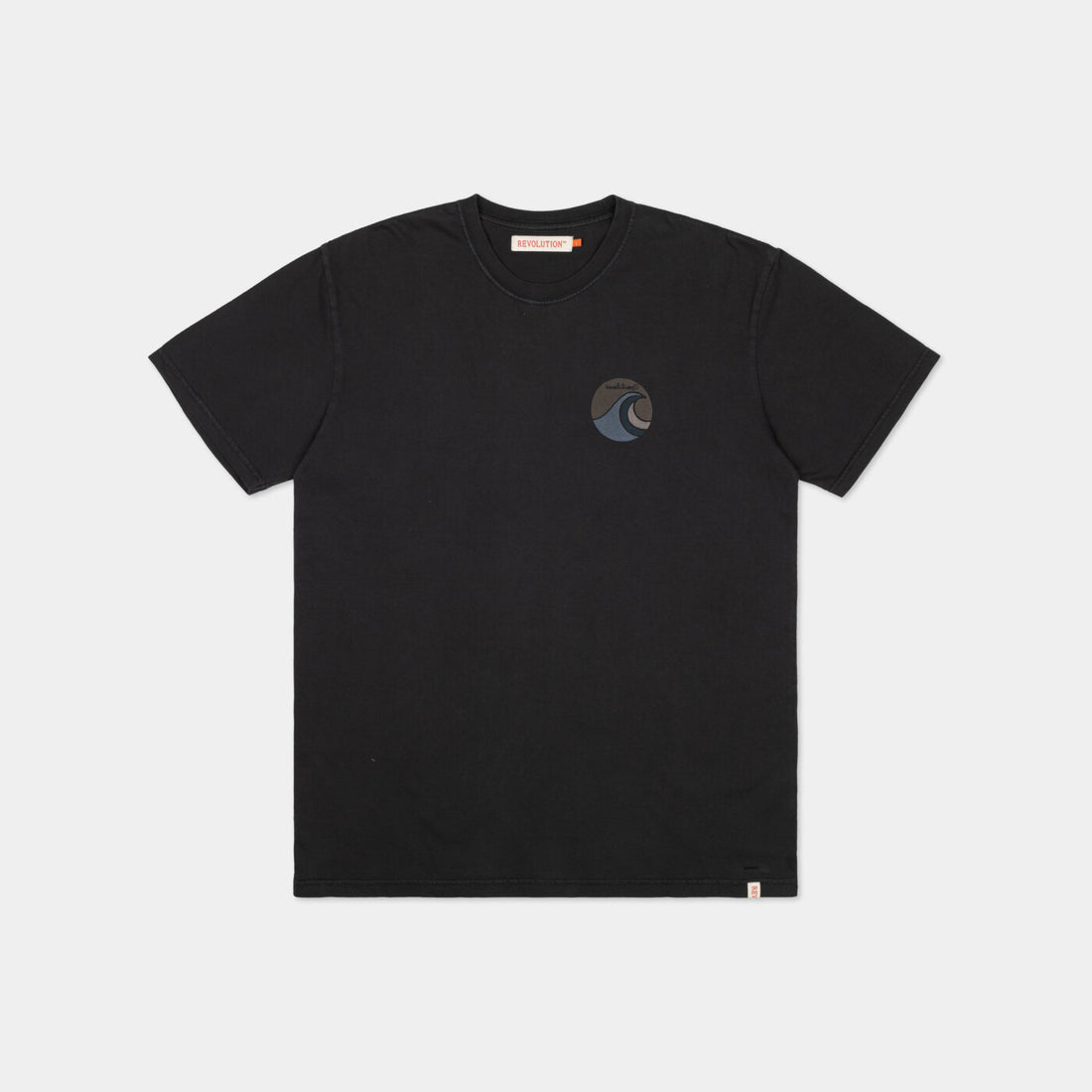 T-Shirt 1315 BRE Noir Délavé RVLT