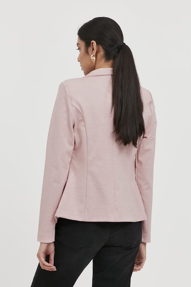 Ichi Kate Rose Smoke Melange Blazer