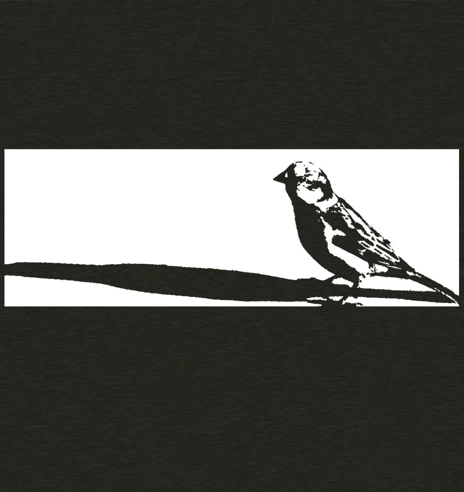 Mottled Black Sparrow T-Shirt Verynormal