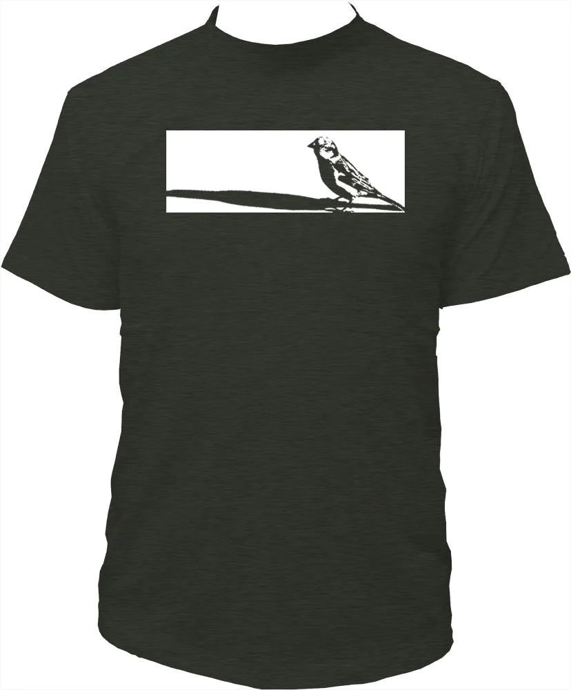 Mottled Black Sparrow T-Shirt Verynormal