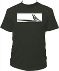 Mottled Black Sparrow T-Shirt Verynormal