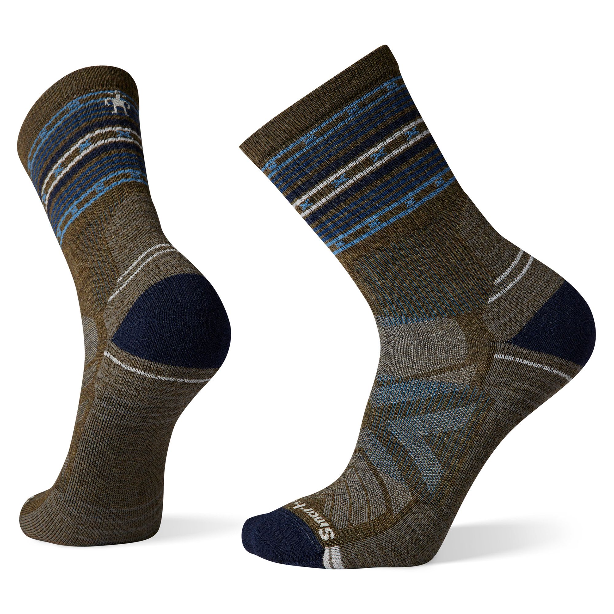 Bas Hike Light Cushion Spiked Stripe Smartwool