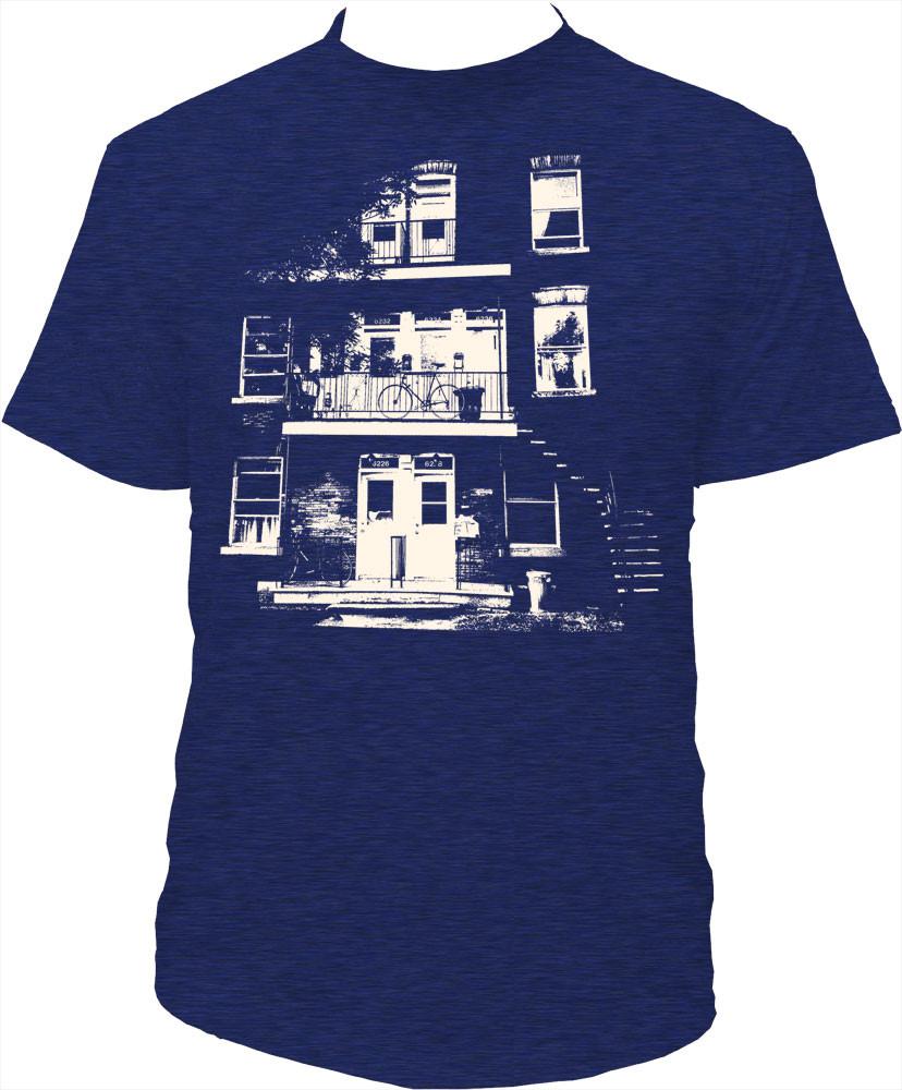 T-Shirt Triplex Bleu Indigo Tresnormale
