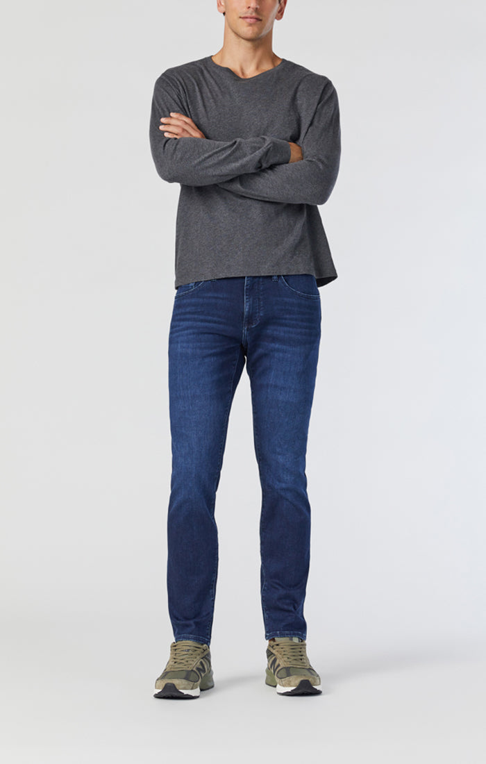 Mavi Jeans Jake Deep Brushed Athletic Jeans