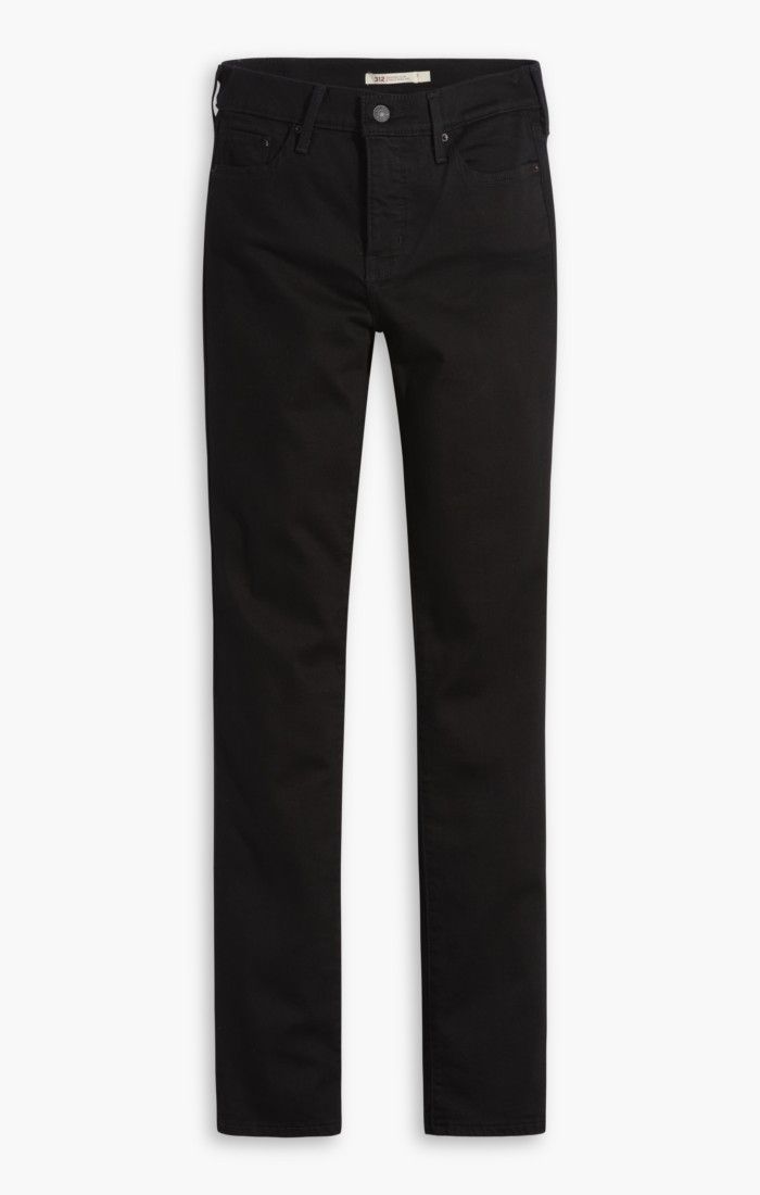 Levi's 312 Soft Black Jeans