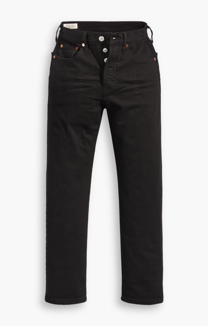 501 Crop Black Sprout Levi's Jeans