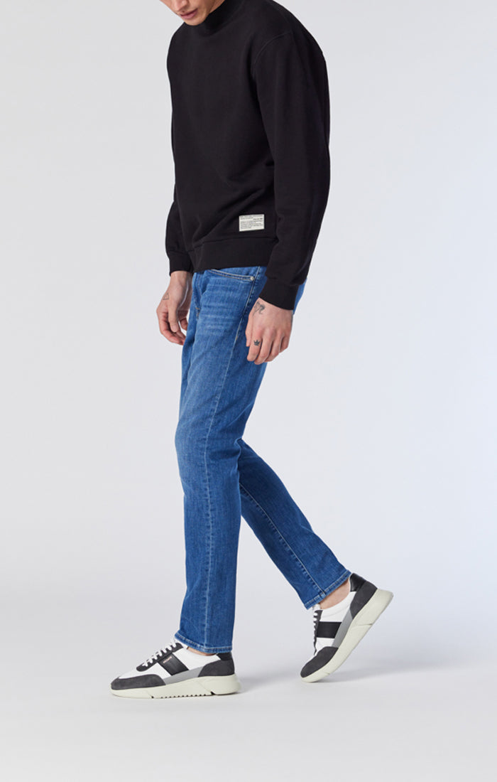 Jeans Jake Mid Brushed Feather Blue Mavi Jeans
