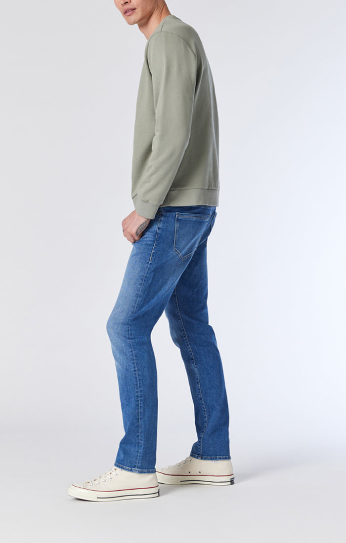Jeans Jake Mid Brushed Athletic Mavi Jeans