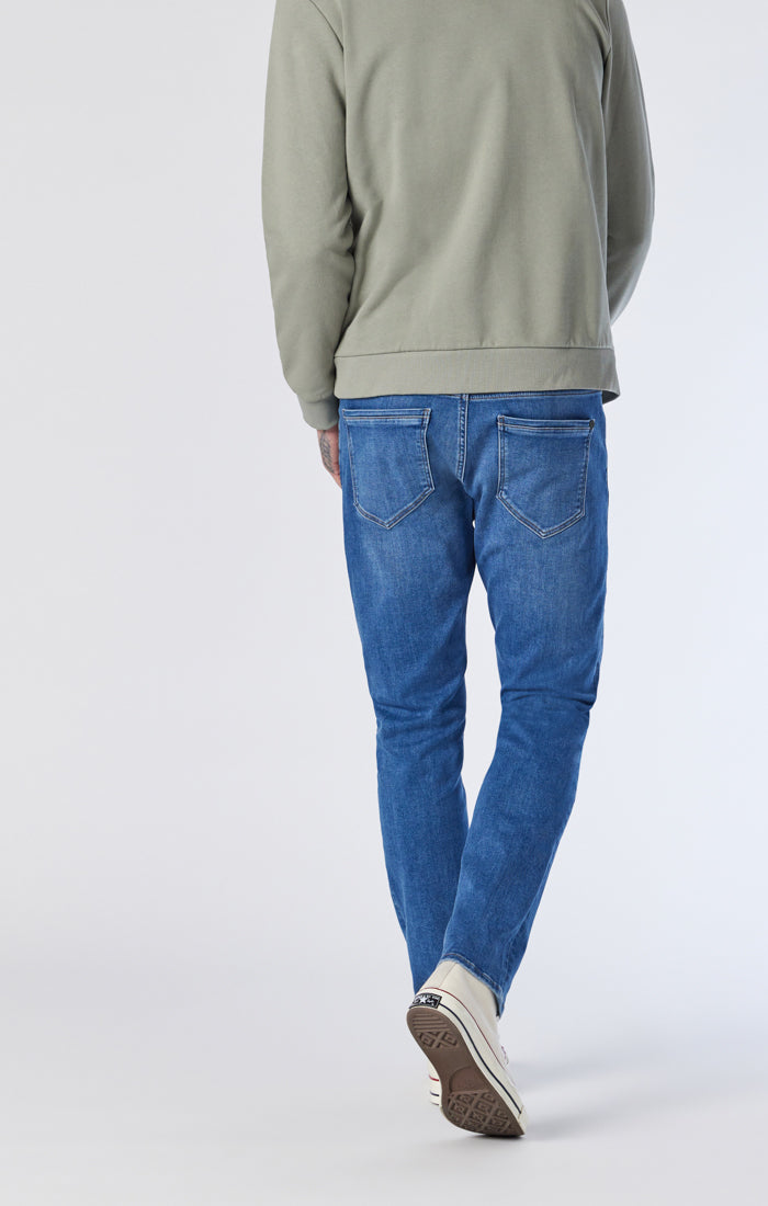 Jeans Jake Mid Brushed Athletic Mavi Jeans