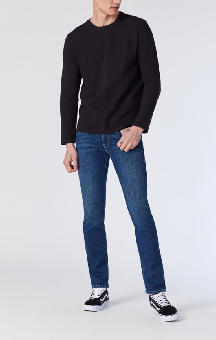 Jake Dark Brushed Athletic Mavi Jeans