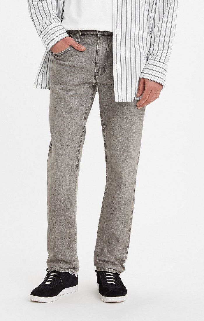 Levi's 512 Gray Stonewash Jeans