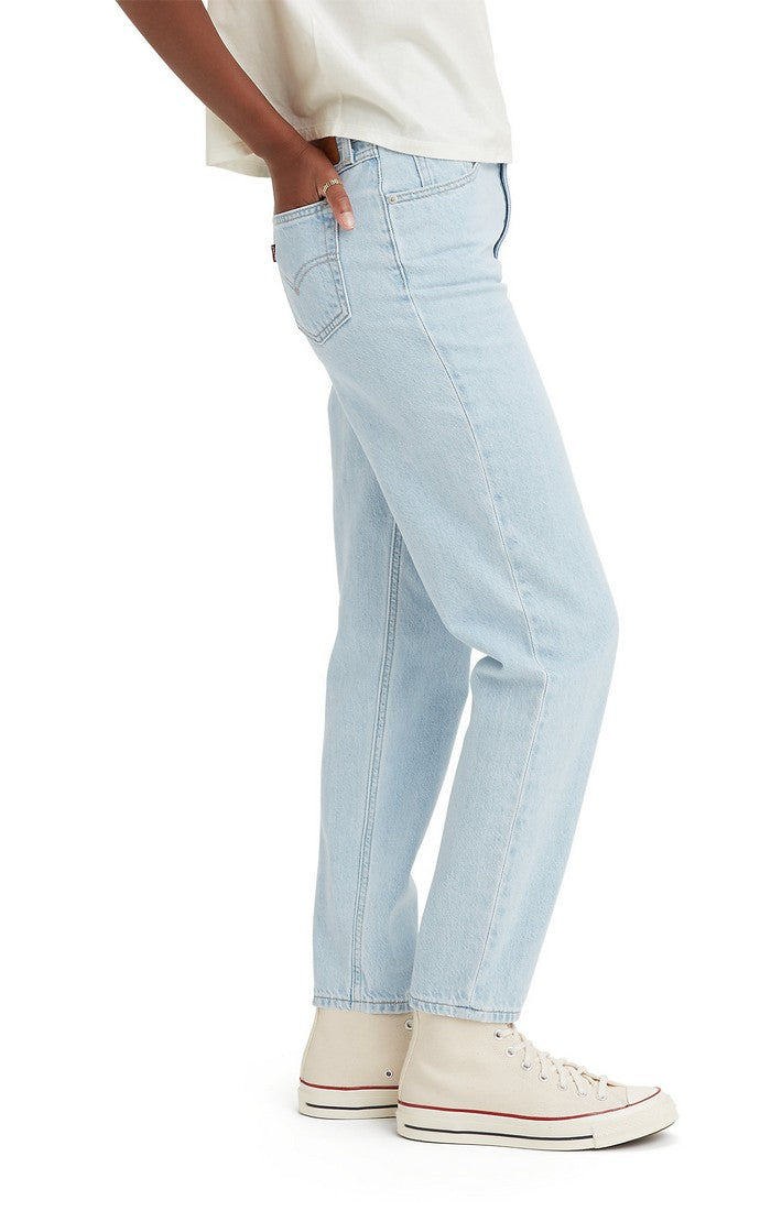 80's Mom Jeans Light Indigo Stonewash