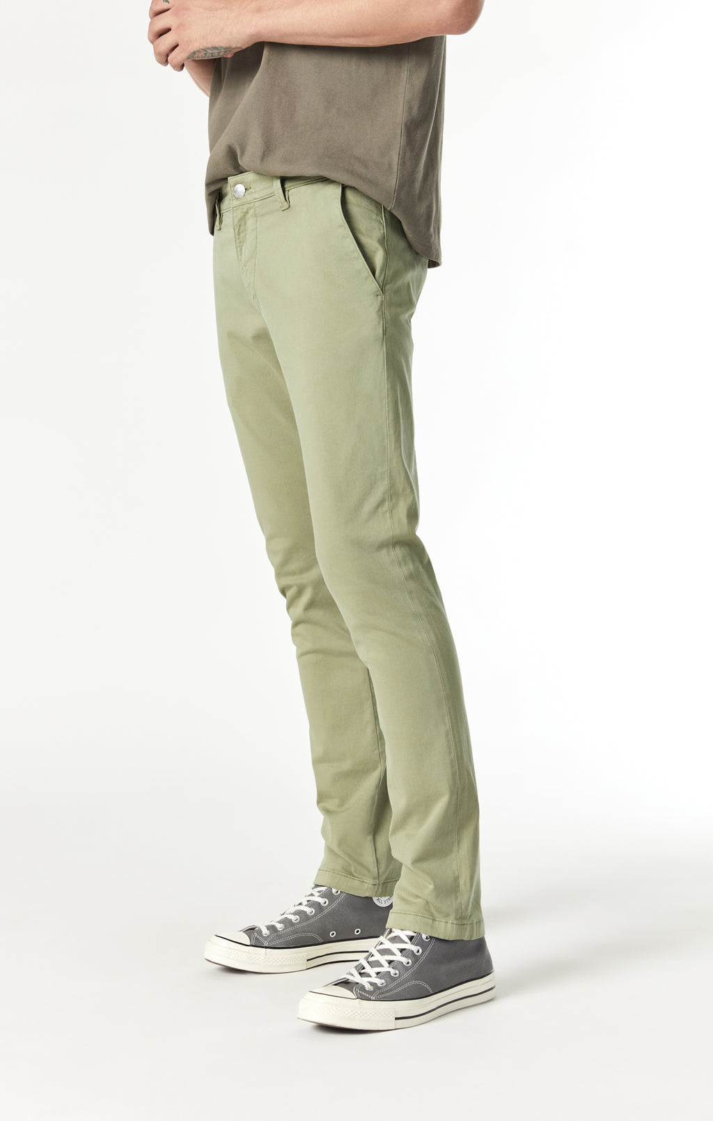 Johnny Oil Green Twill Mavi Jeans
