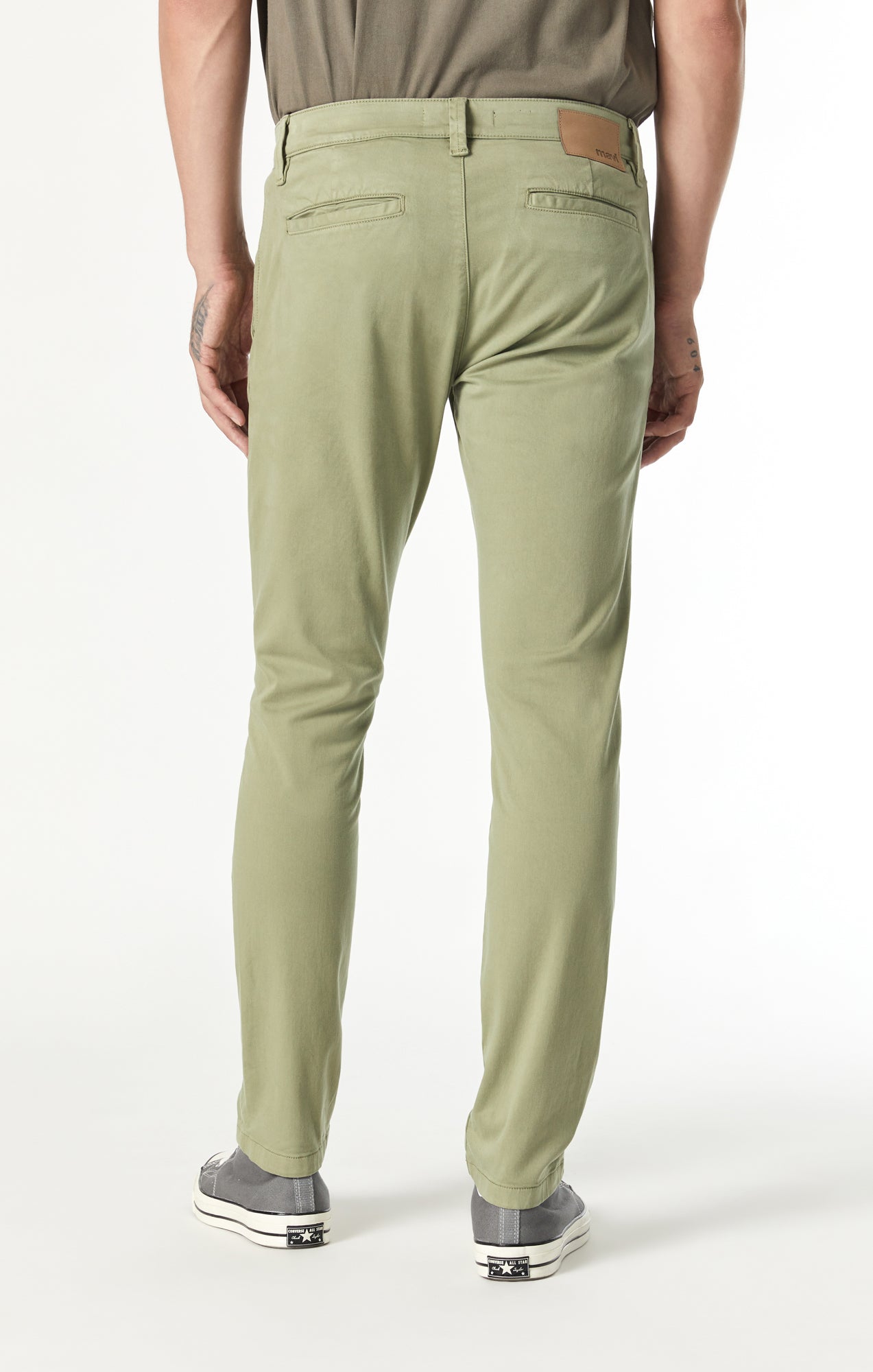 Pantalon Johnny Oil Vert Twill Mavi Jeans