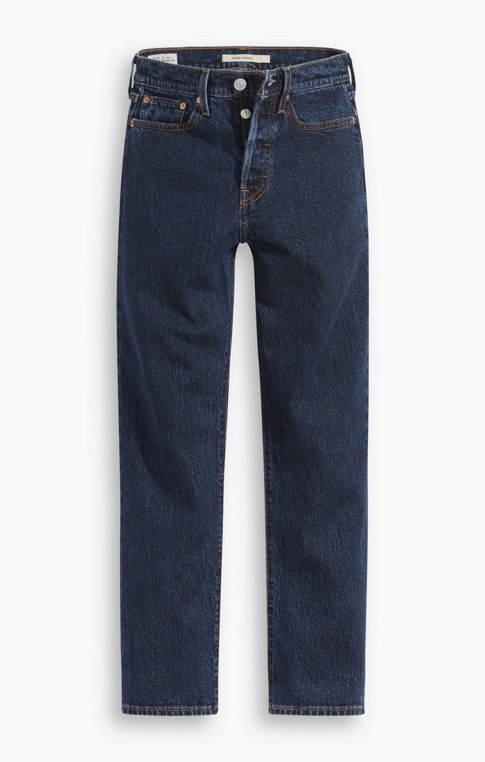 Levi's Dark Stone Salsa Wedgie Straight Jeans